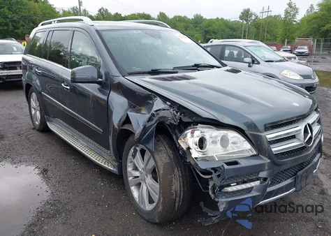 2012 Mercedes-Benz Gl 450 4Matic из США, поврежденный, VIN 4JGBF7BE6CA797079